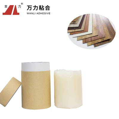 Белый к желтоватому слоистому полиуретану Woodworking клея для контактного формования горячему расплавьте клей PUR-5837B